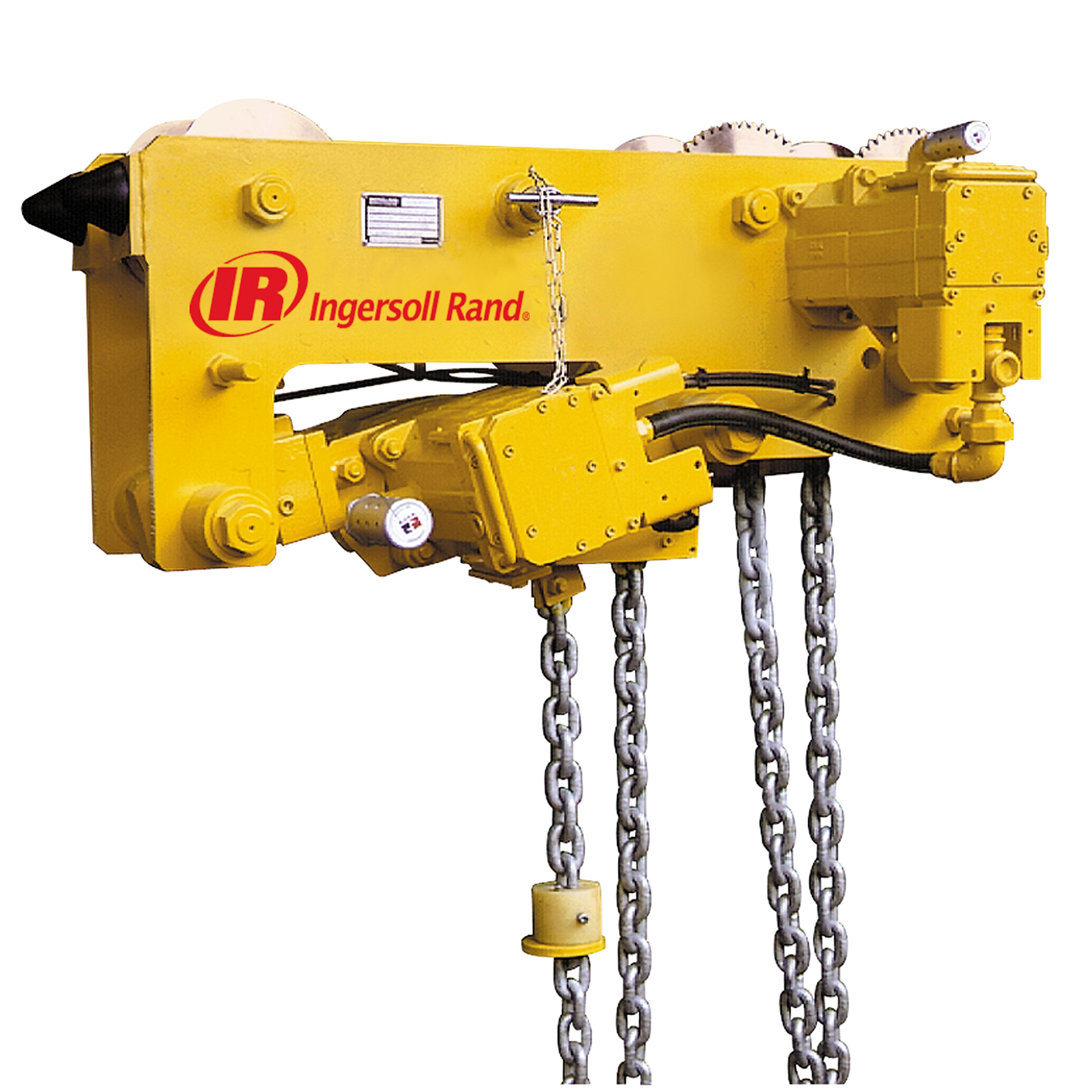 hoists Liftchain Air 6100 ton Hoist Low Headroom Trolley fl