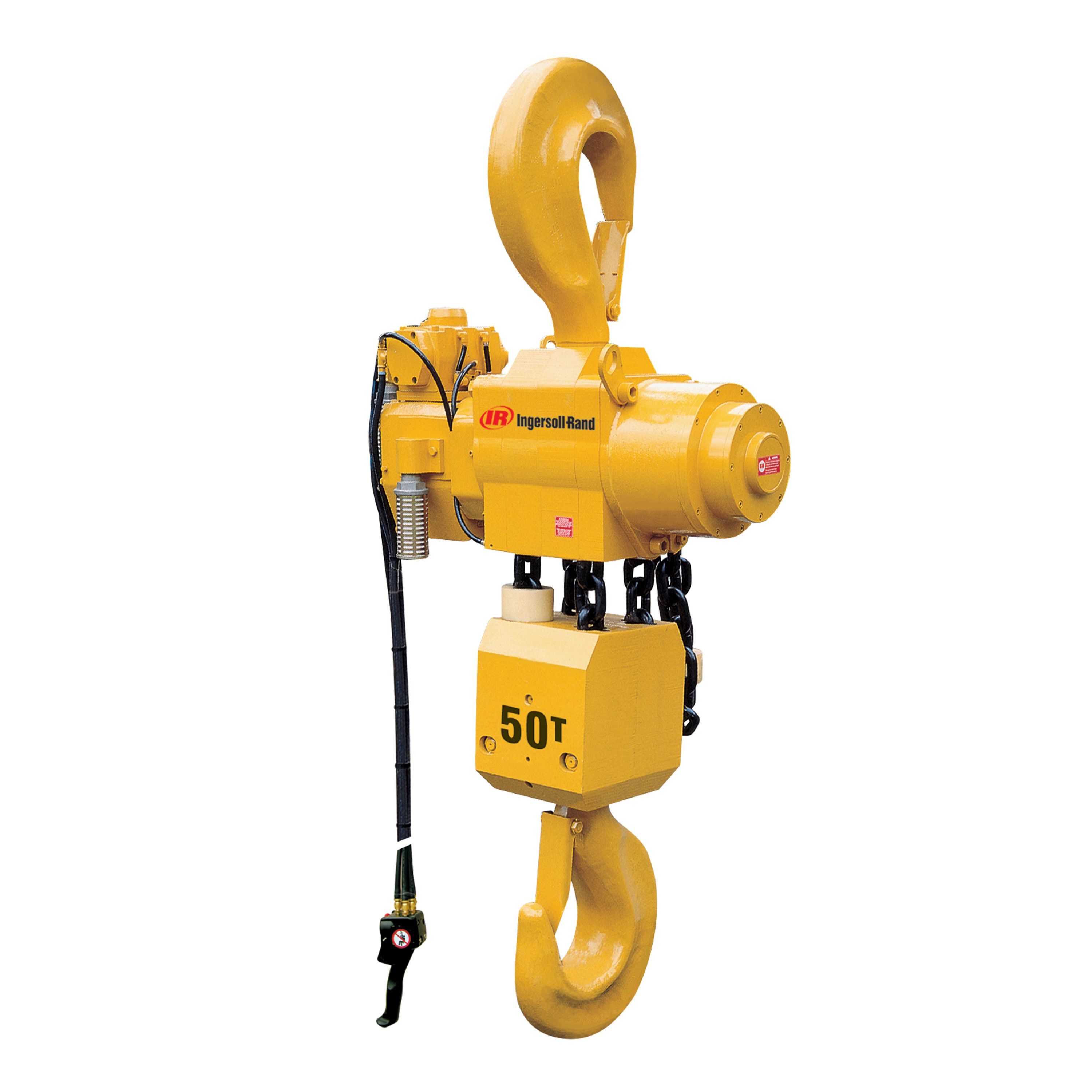 hoists Liftchain Air 50 ton Hoist Hook hero